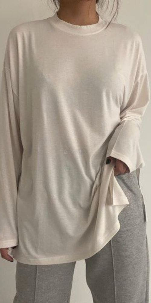 WOOSUNG - Korean Children Fashion - #Kfashion4kids - Fleece Slit Tee