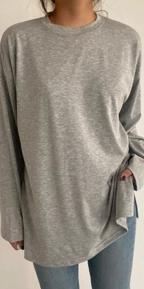 WOOSUNG - Korean Children Fashion - #Kfashion4kids - Fleece Slit Tee - 2