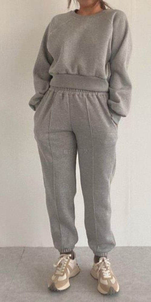 WOOSUNG - Korean Children Fashion - #Kfashion4kids - Fleece Crop Sweatshirt