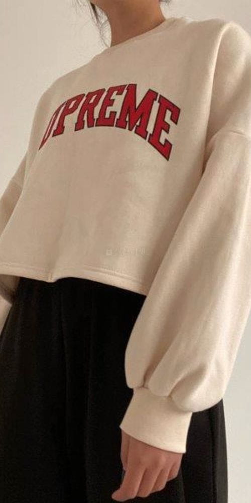 WOOSUNG - Korean Children Fashion - #Kfashion4kids - Fleece Crop Tee - 3