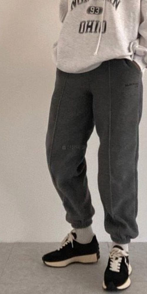 WOOSUNG - Korean Children Fashion - #Kfashion4kids - Fleece Embroidery Jogger Pants - 3