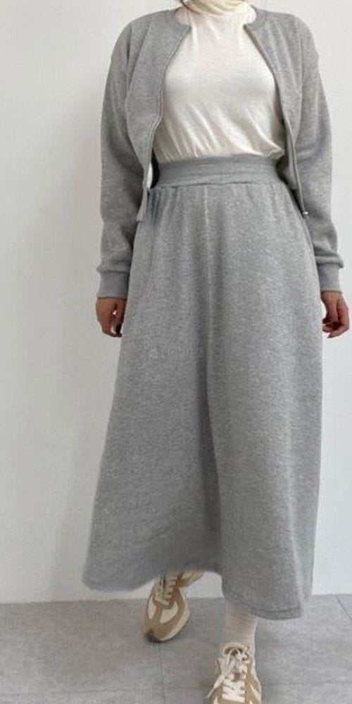 WOOSUNG - Korean Children Fashion - #Kfashion4kids - Fleece Maxy Skirt - 3