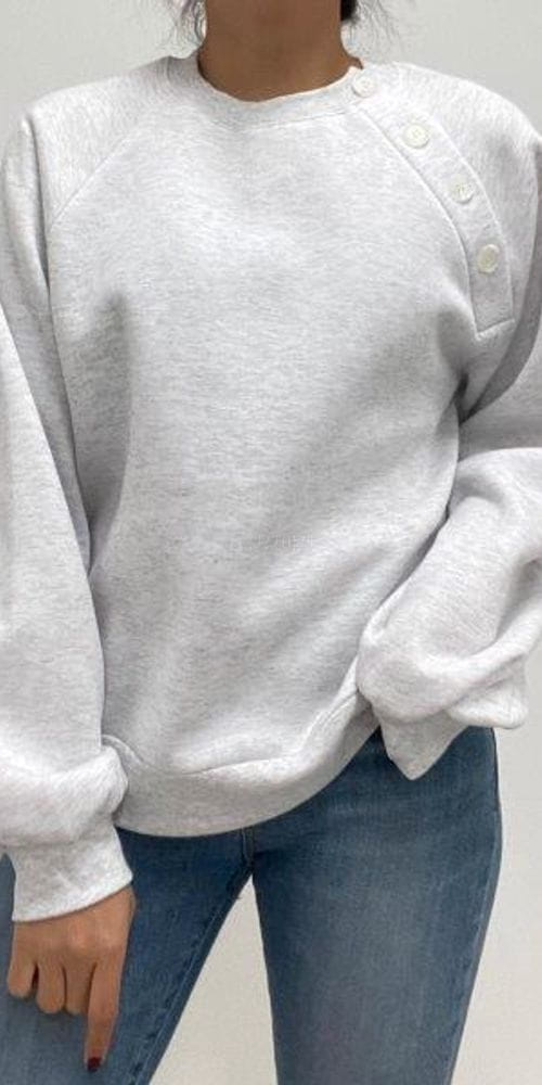 WOOSUNG - Korean Children Fashion - #Kfashion4kids - Button Sweatshirt - 2