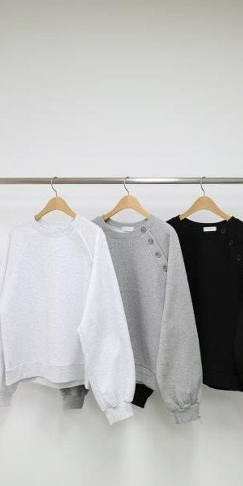 WOOSUNG - Korean Children Fashion - #Kfashion4kids - Button Sweatshirt - 4