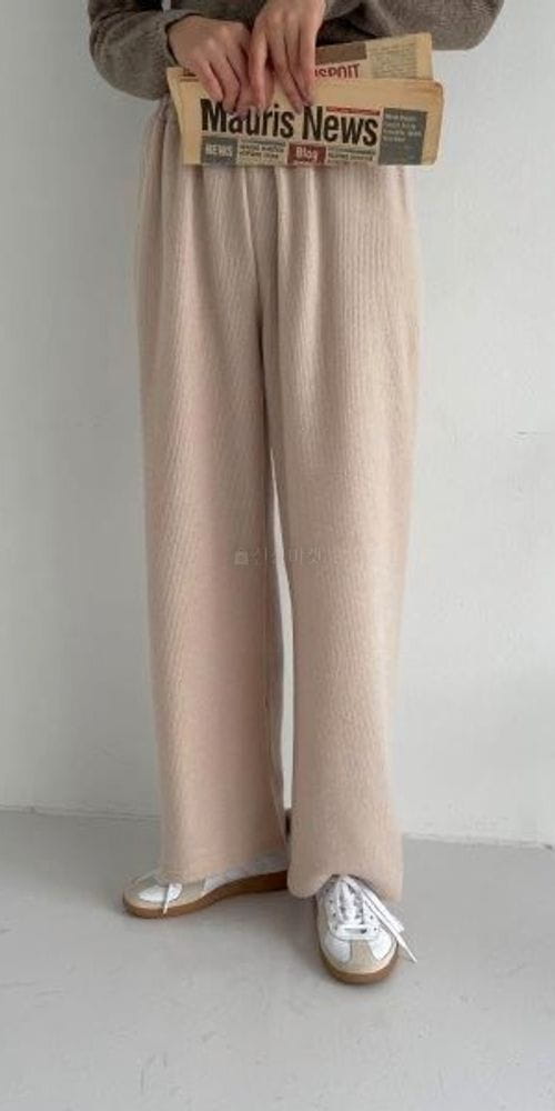 WOOSUNG - Korean Children Fashion - #Kfashion4kids - Knit Pants - 3