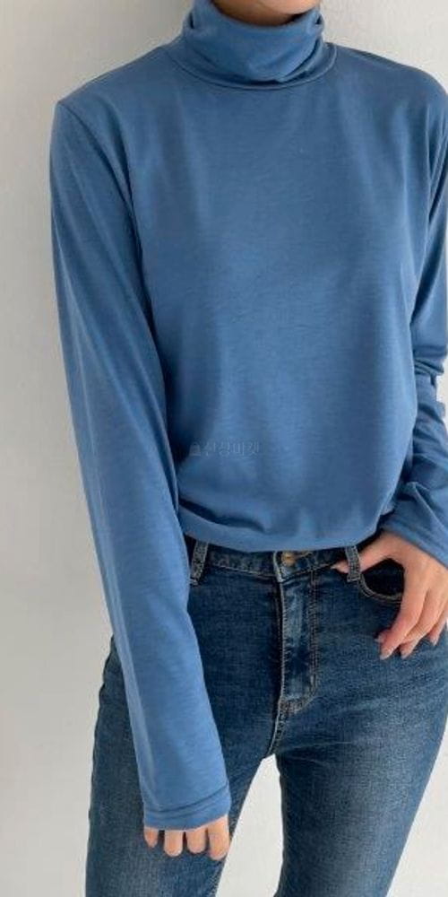 WOOSUNG - Korean Children Fashion - #Kfashion4kids - Everyday Turtleneck Tee - 3