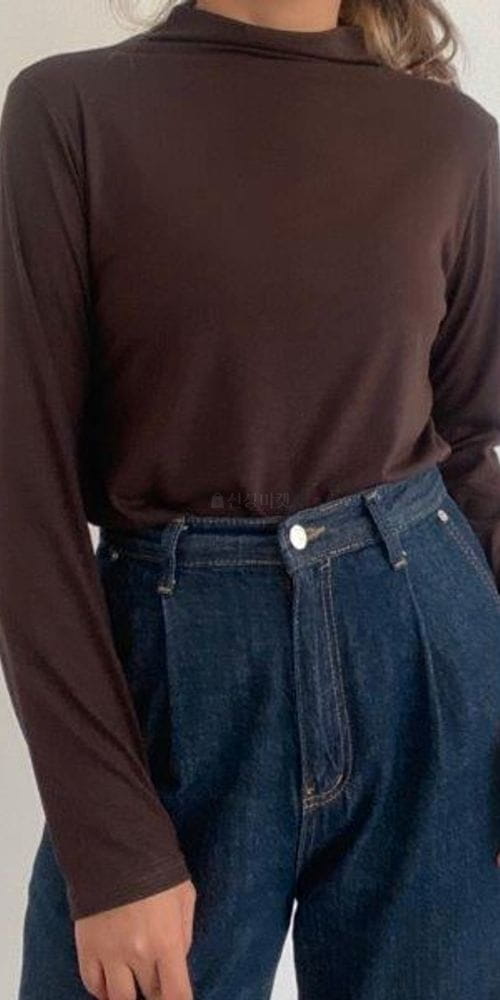 WOOSUNG - Korean Children Fashion - #Kfashion4kids - Butter Half Turtleneck  - 3