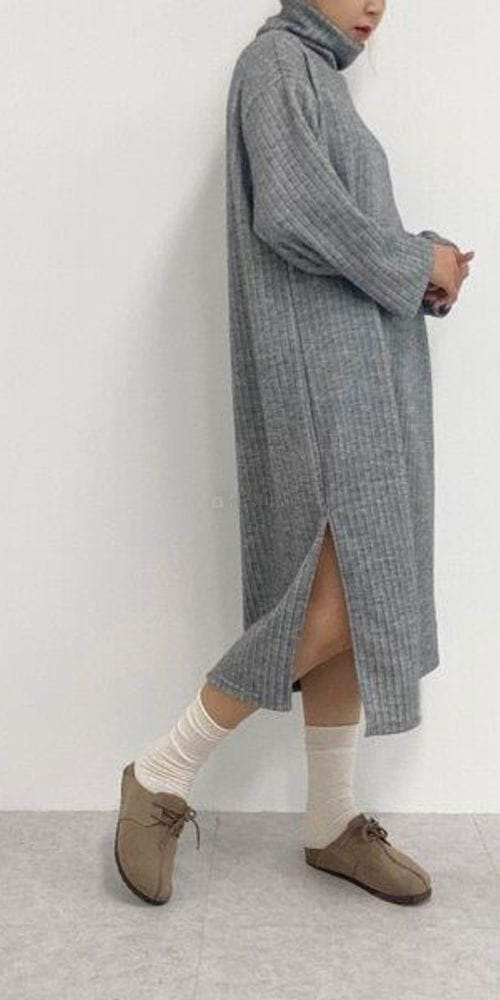 WOOSUNG - Korean Children Fashion - #Kfashion4kids - Luna Turtleneck One-piece - 2