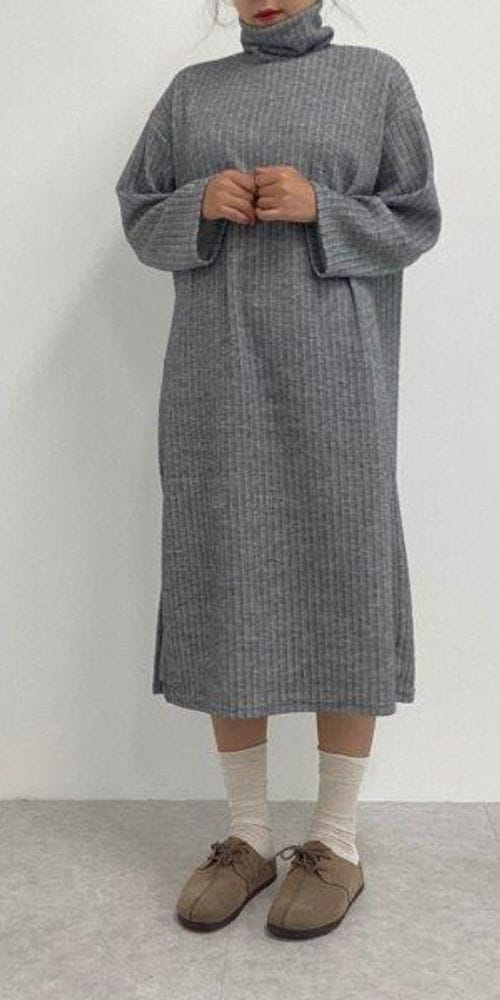 WOOSUNG - Korean Children Fashion - #Kfashion4kids - Luna Turtleneck One-piece - 3