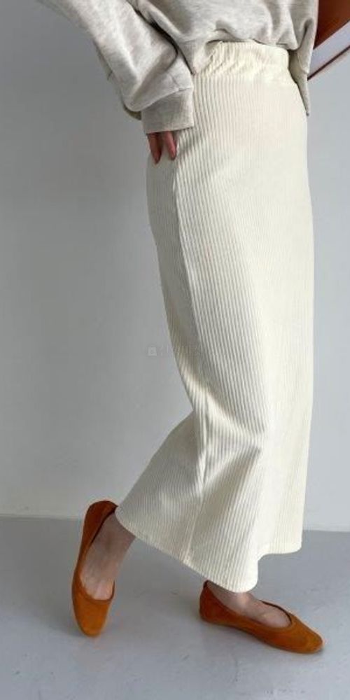 WOOSUNG - Korean Children Fashion - #Kfashion4kids - Veloure Slit Skirt