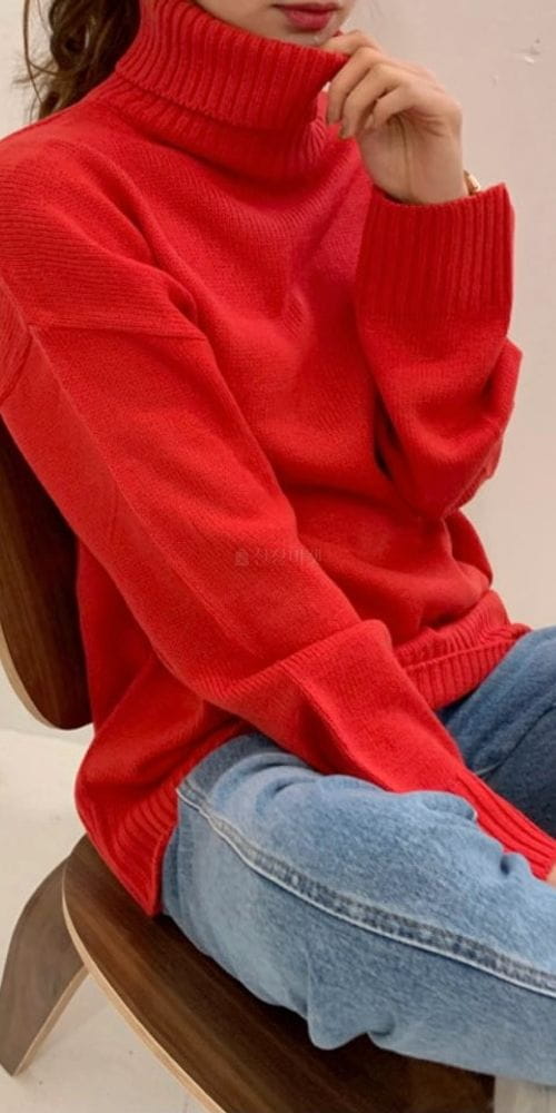YELLOW - Korean Children Fashion - #Kfashion4kids - Honey Turtleneck  - 10