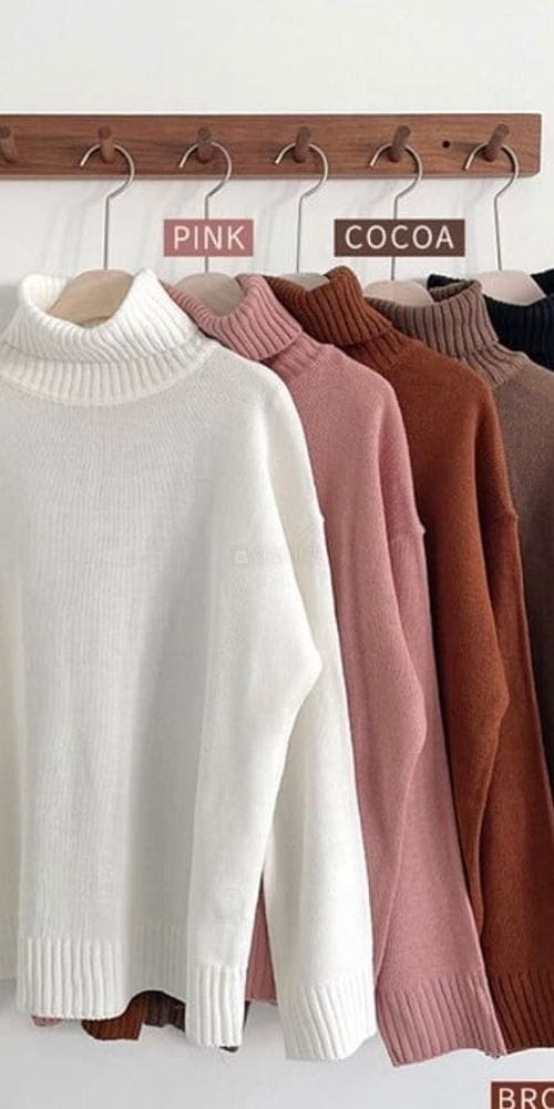 YELLOW - Korean Children Fashion - #Kfashion4kids - Honey Turtleneck  - 9