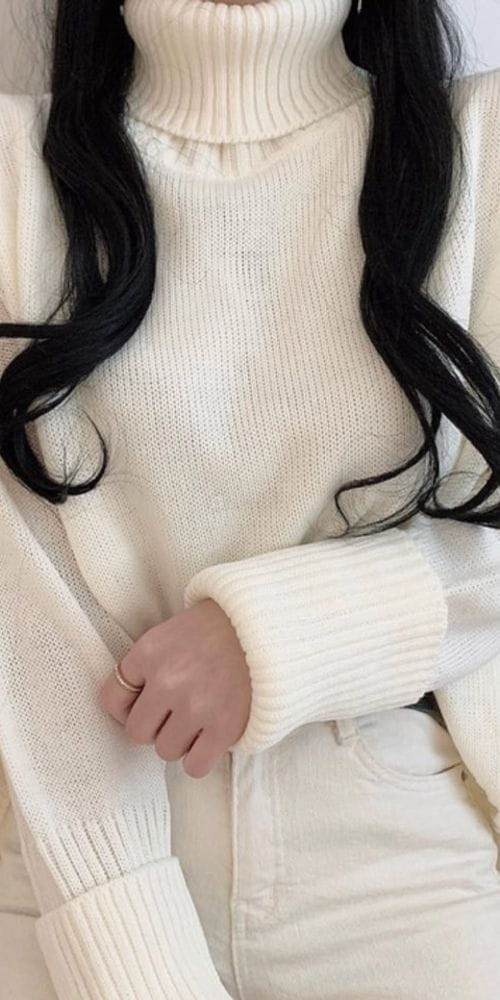 YELLOW - Korean Children Fashion - #Kfashion4kids - Bibi Turtleneck Tee - 3