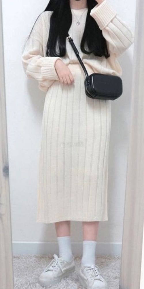 YELLOW - Korean Children Fashion - #Kfashion4kids - Big Rib Skirt