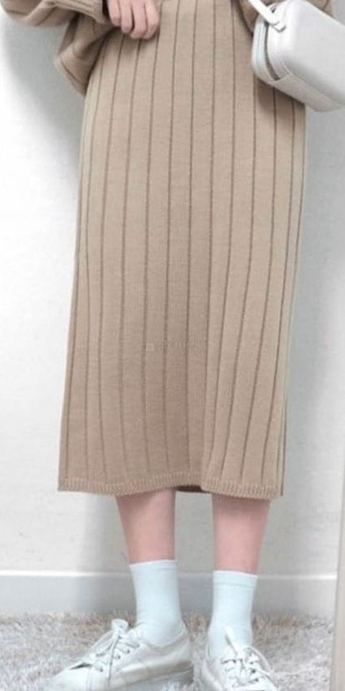 YELLOW - Korean Children Fashion - #Kfashion4kids - Big Rib Skirt - 2