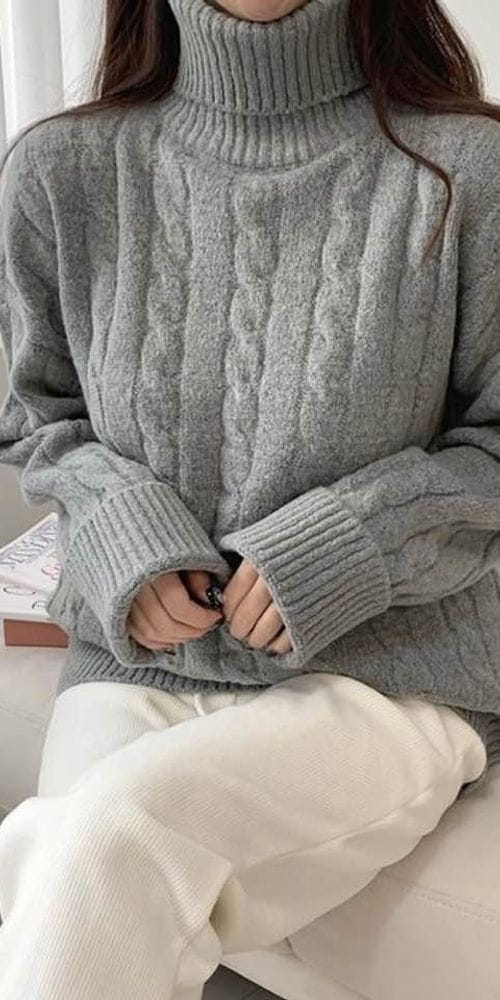 YELLOW - Korean Children Fashion - #Kfashion4kids - Huming Turtleneck - 3