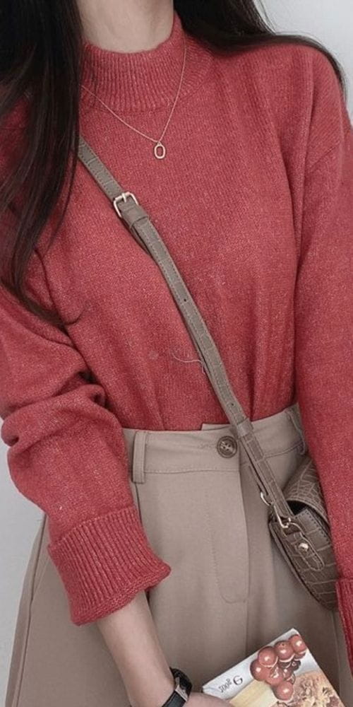 YELLOW - Korean Children Fashion - #Kfashion4kids - Raow Half Turtleneck Tee - 3