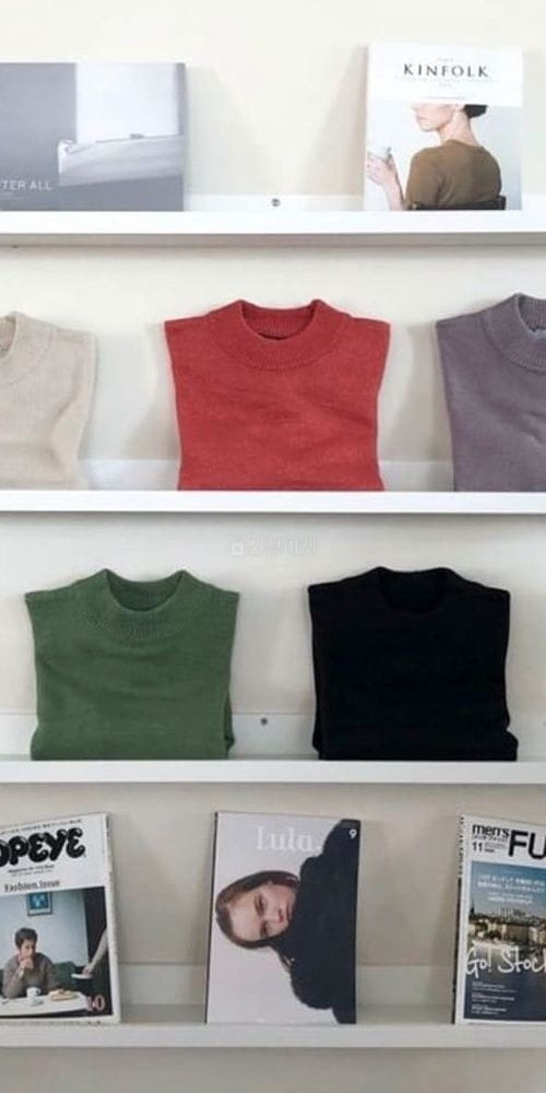 YELLOW - Korean Children Fashion - #Kfashion4kids - Raow Half Turtleneck Tee - 4
