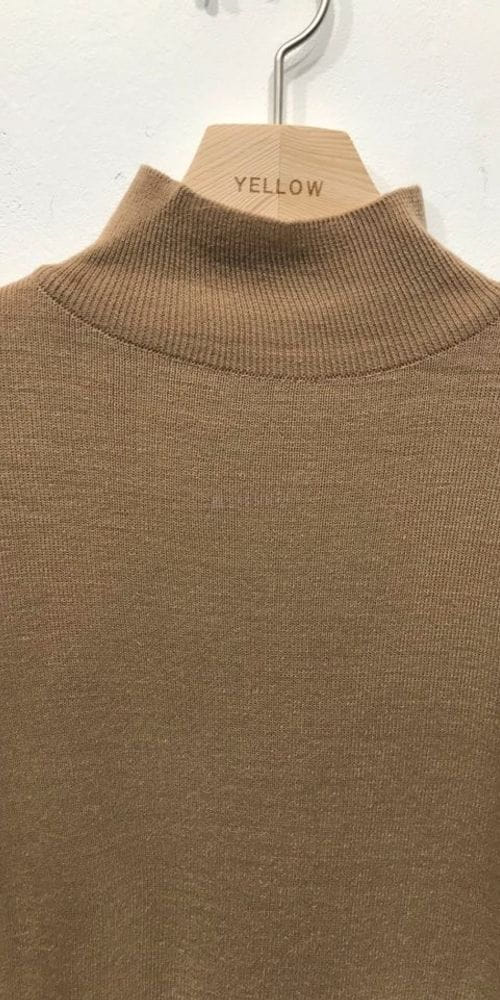 YELLOW - Korean Children Fashion - #Kfashion4kids - Odri Half Turtleneck  - 2