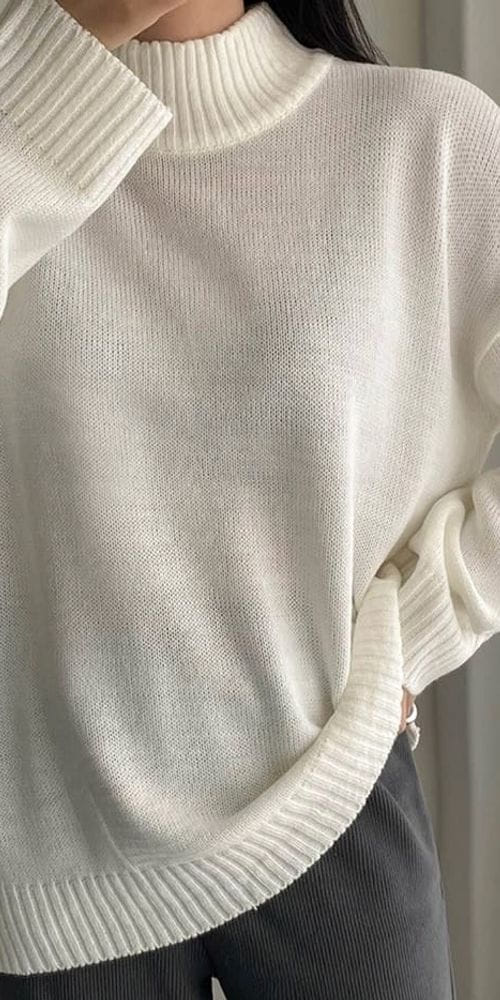 YELLOW - Korean Children Fashion - #Kfashion4kids - Lucy Half Turtleneck Tee - 3