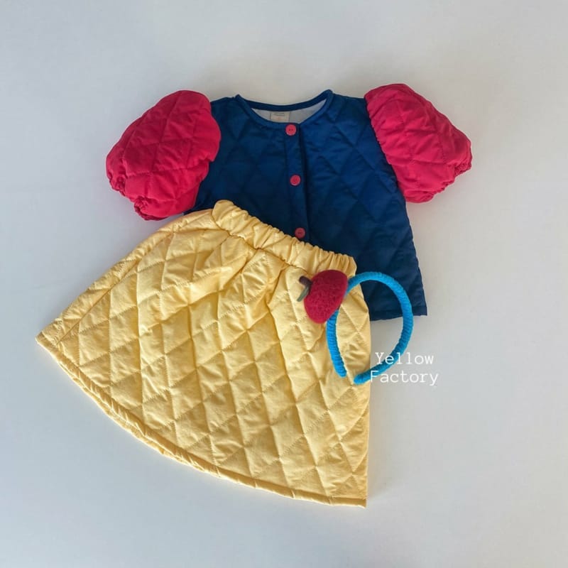 YELLOW FACTORY - Korean Children Fashion - #Kfashion4kids - Snow White Top Bottom Set - 4
