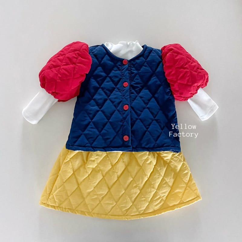 YELLOW FACTORY - Korean Children Fashion - #Kfashion4kids - Snow White Top Bottom Set - 8