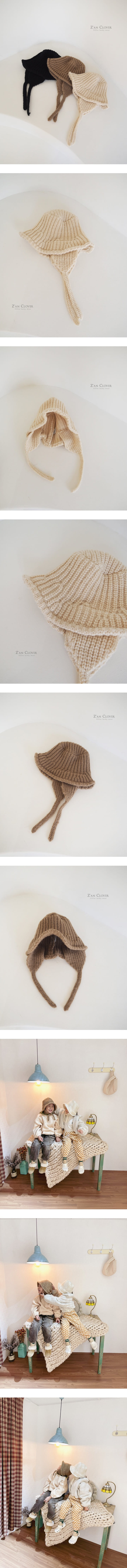 ZAN CLOVER - Korean Children Fashion - #Kfashion4kids - Knit Bucket Hat